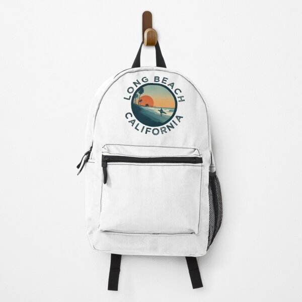 Item preview, Long Beach - California (with Navy Lettering) designed and sold by VelvetRoom.