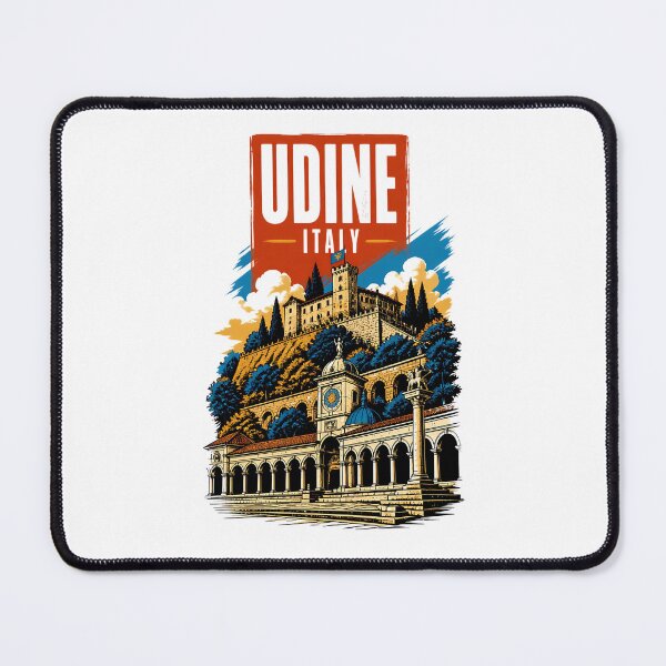 Item preview, Udine Italy Vintage Travel Tourism designed and sold by TravelersGems.