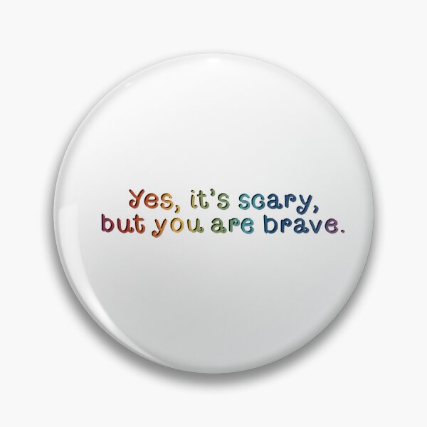 Item preview, Heated Rivalry Quote scary but you’re brave designed and sold by baranskini.