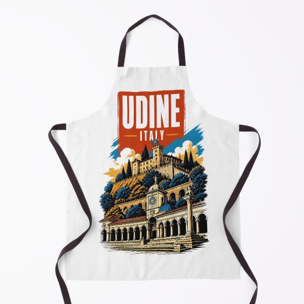 Item preview, Udine Italy Vintage Travel Tourism designed and sold by TravelersGems.