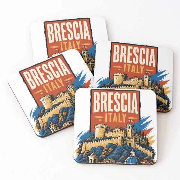 Item preview, Brescia Italy Vintage Travel Tourism designed and sold by TravelersGems.