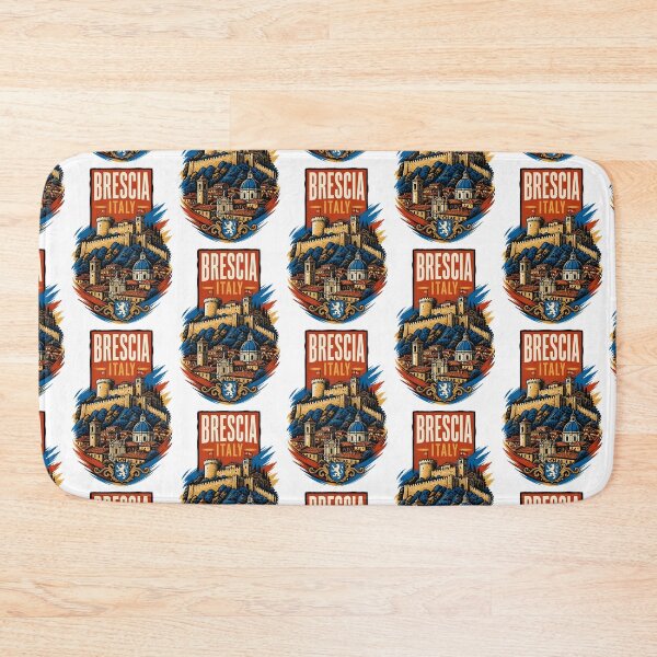 Item preview, Brescia Italy Vintage Travel Tourism designed and sold by TravelersGems.