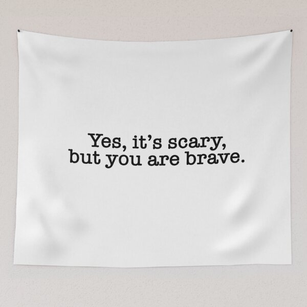 Item preview, Heated Rivalry Quote scary but you’re brave designed and sold by baranskini.