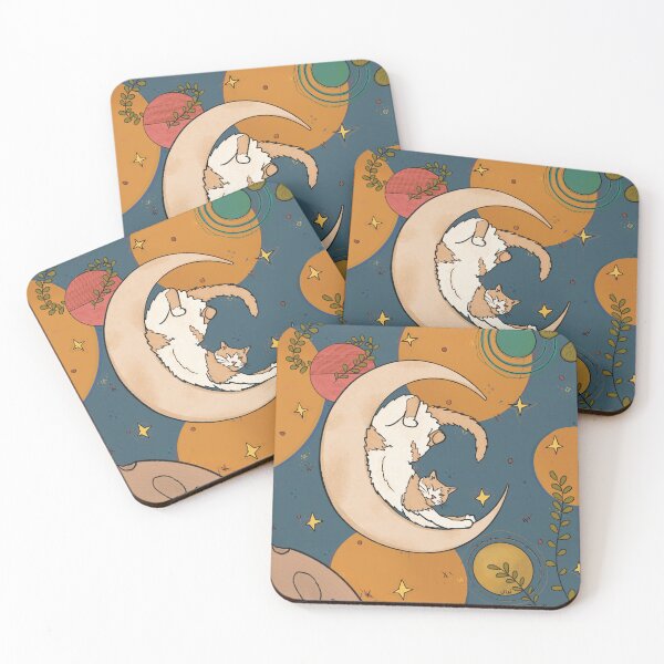 Item preview, Cat in Space on the Moon designed and sold by Jessiemakescoolthings.