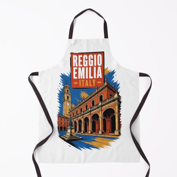 Aperçu de l'œuvre Reggio Emilia, Italie, Voyages et tourisme vintage créée et vendue par TravelersGems.