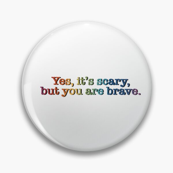 Item preview, Heated Rivalry Quote scary but you’re brave designed and sold by baranskini.
