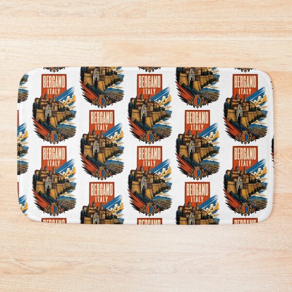 Item preview, Bergamo Italy Vintage Travel Tourism designed and sold by TravelersGems.