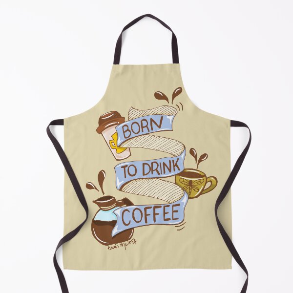 Item preview, Born to Drink Coffee designed and sold by ThaisMelo.