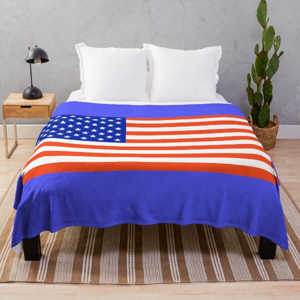 Item preview, Orange, White, and Blue American Flag designed and sold by Karate Octopus.