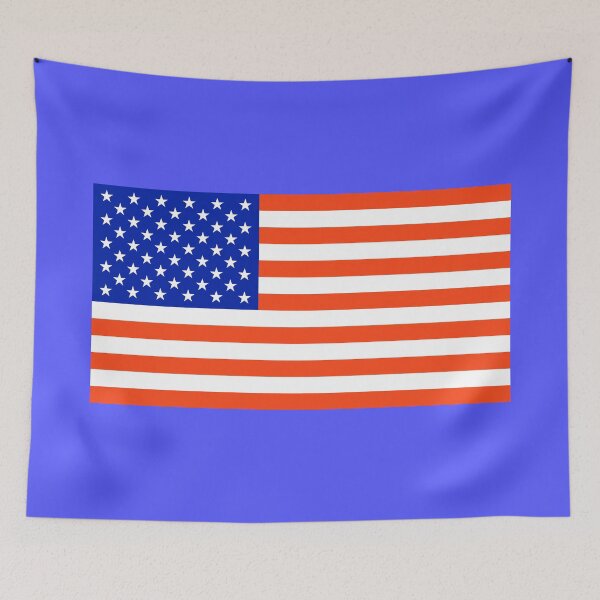 Item preview, Orange, White, and Blue American Flag designed and sold by Karate Octopus.