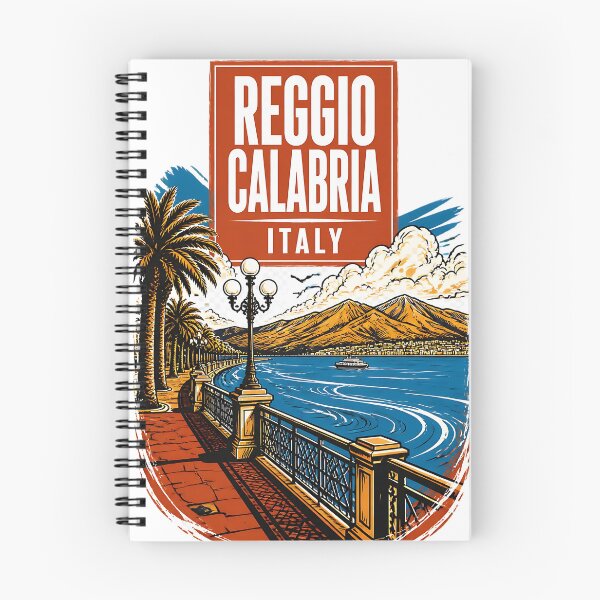 Item preview, Reggio Calabria Italy Vintage Travel Tourism designed and sold by TravelersGems.