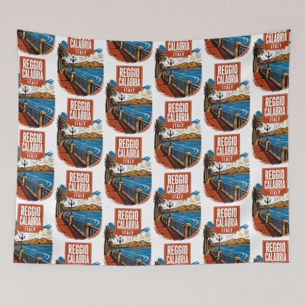 Item preview, Reggio Calabria Italy Vintage Travel Tourism designed and sold by TravelersGems.