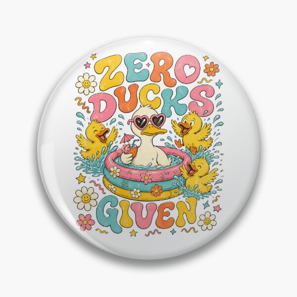 Item preview, Funny Duck Summer - Zero Ducks Given Retro Duck designed and sold by ice-apparel.