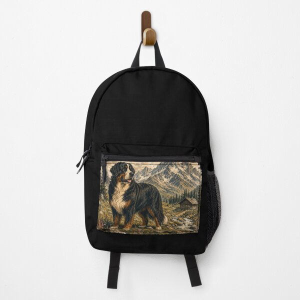 Item preview, Vintage Bernese Mountain Dog Alpine Adventure designed and sold by Bartas2026.
