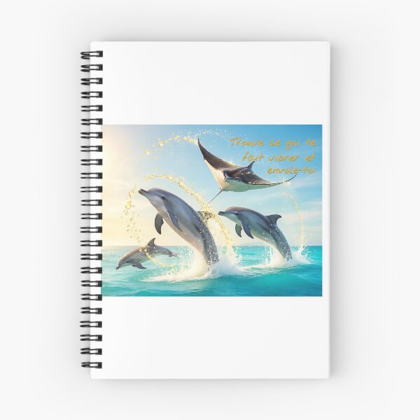 Item preview, Golden Flight — Dolphins & Manta Ray designed and sold by Hawaii26.
