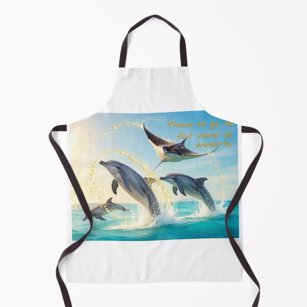 Item preview, Golden Flight — Dolphins & Manta Ray designed and sold by Hawaii26.