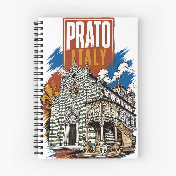 Item preview, Prato Italy Vintage Travel Tourism designed and sold by TravelersGems.