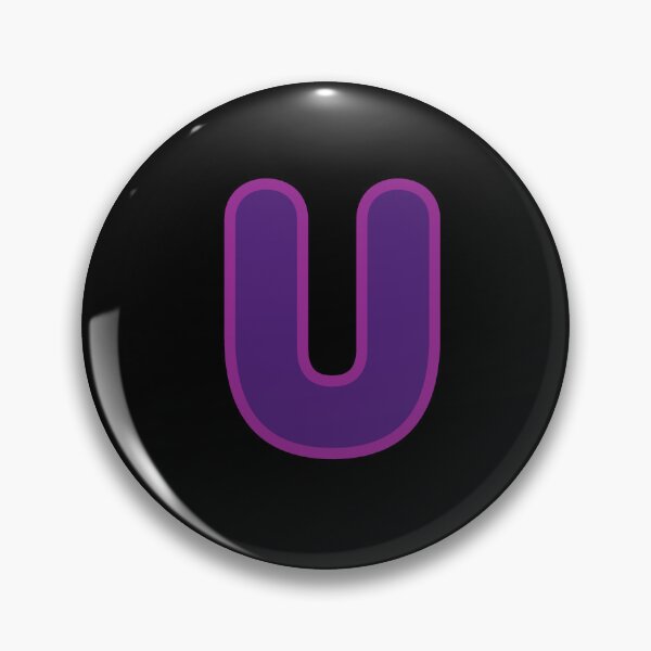 Item preview,  Letter U Purple Bubble Cute Letter designed and sold by aligchi.