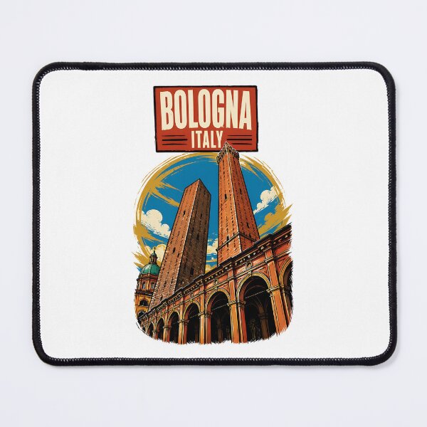 Item preview, Bologna Italy Vintage Travel Tourism designed and sold by TravelersGems.