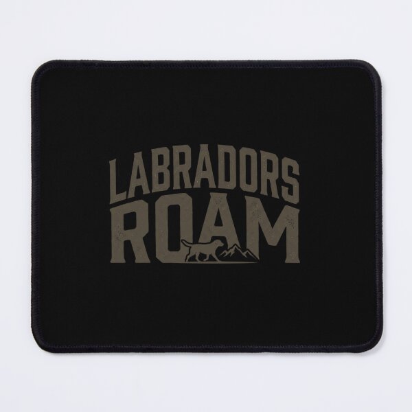 Item preview, Labradors Roam Vintage Hiking Dog Mountain Outdoors Typography Aesthetic designed and sold by mood-draftsman.