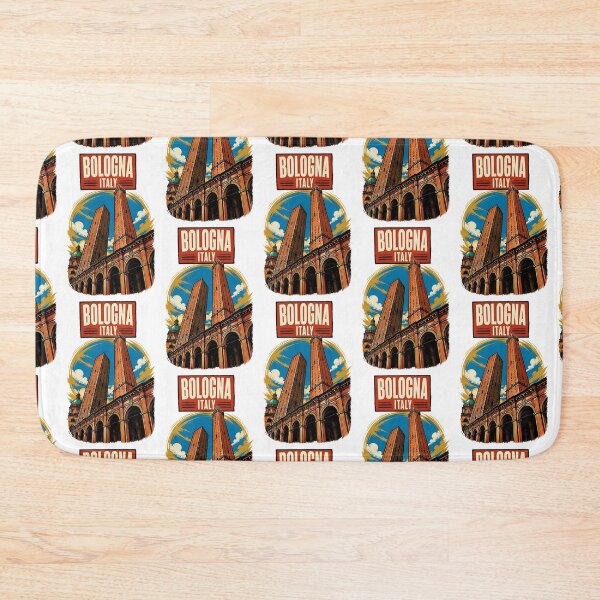 Item preview, Bologna Italy Vintage Travel Tourism designed and sold by TravelersGems.