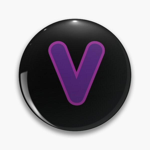 Item preview, Letter V Purple Bubble Cute Letter designed and sold by aligchi.