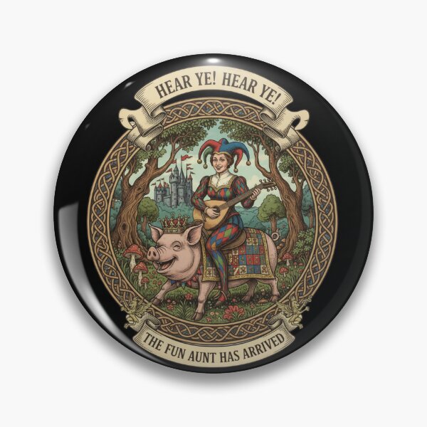 Item preview, Hear Ye Hear Ye The Fun Aunt Has Arrived 6 designed and sold by Positive&FunnyThings.
