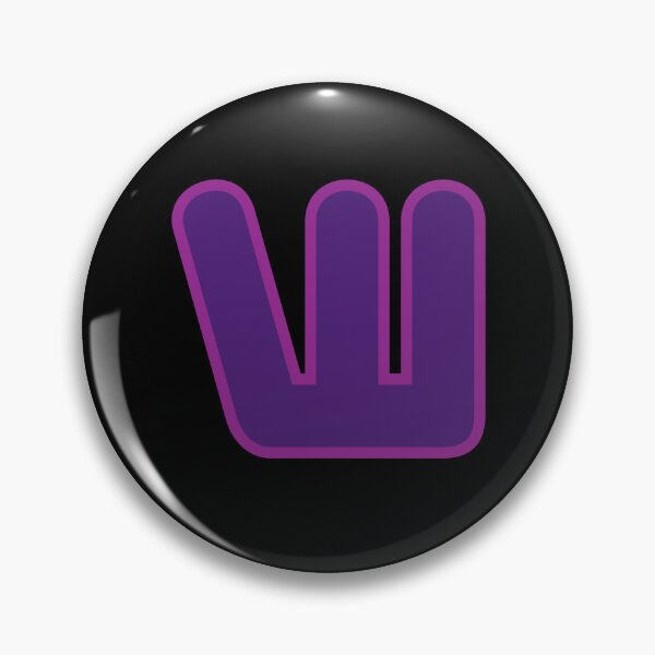 Item preview, Letter W Purple Bubble Cute Letter designed and sold by aligchi.
