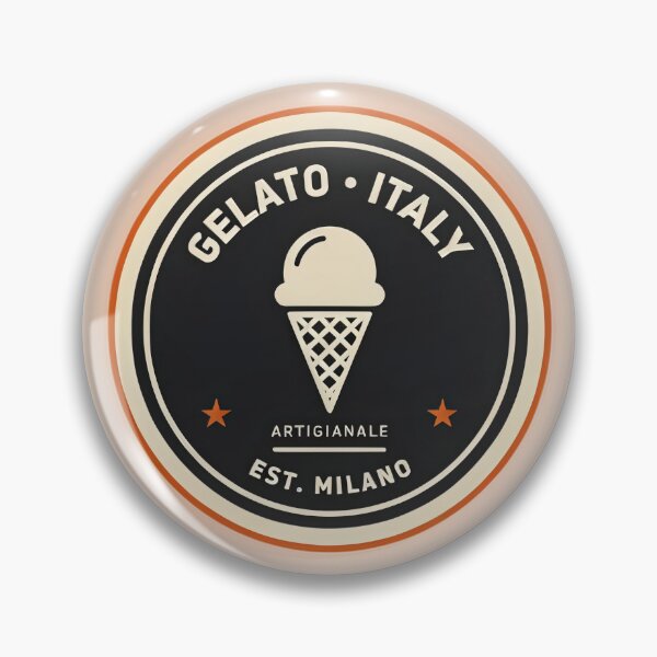 Item preview, Gelato Crest — Italian Ice Cream Circular Badge Logo designed and sold by Shutter-Dragon.