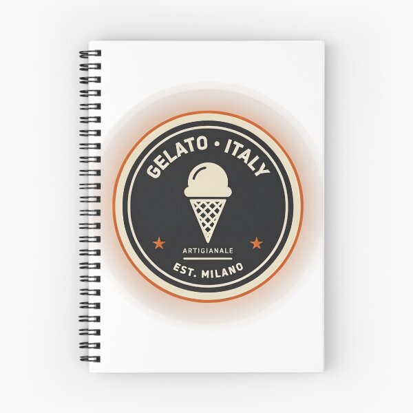 Item preview, Gelato Crest — Italian Ice Cream Circular Badge Logo designed and sold by Shutter-Dragon.