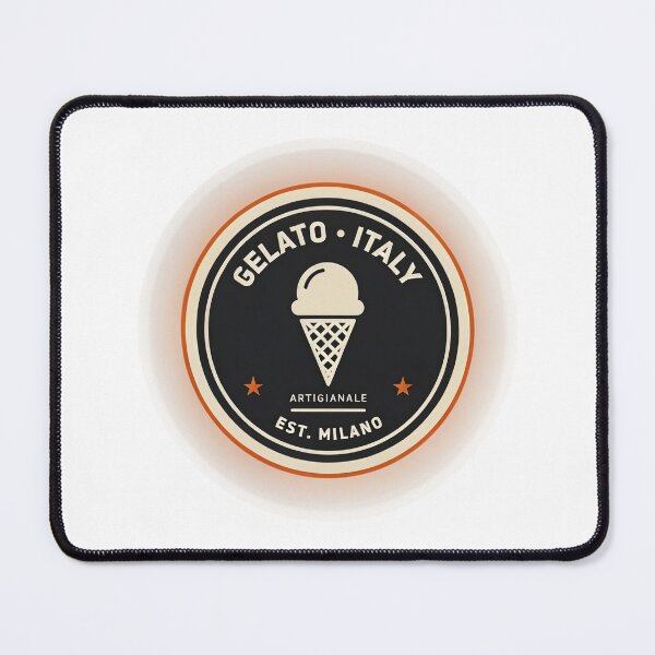 Item preview, Gelato Crest — Italian Ice Cream Circular Badge Logo designed and sold by Shutter-Dragon.
