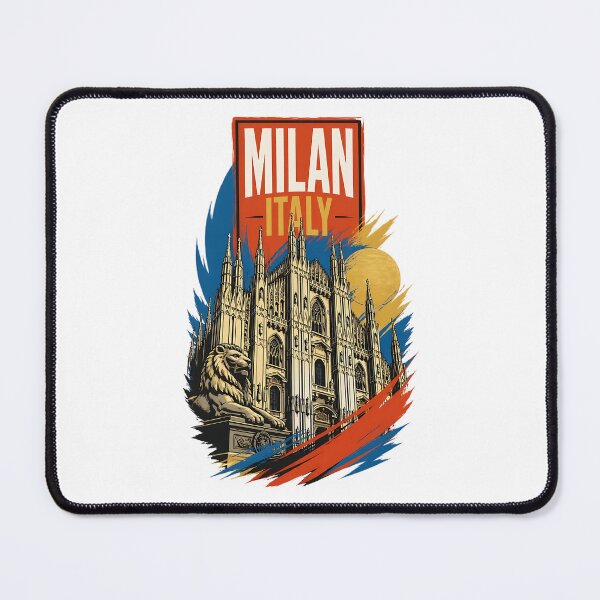 Item preview, Milan Italy Vintage Travel Tourism designed and sold by TravelersGems.