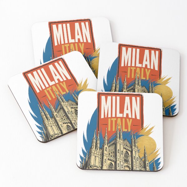 Item preview, Milan Italy Vintage Travel Tourism designed and sold by TravelersGems.