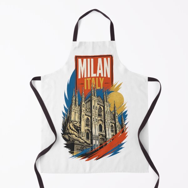 Item preview, Milan Italy Vintage Travel Tourism designed and sold by TravelersGems.