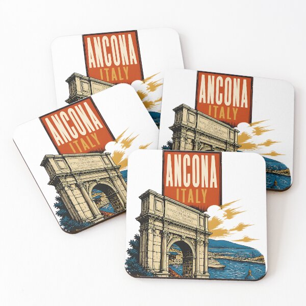Item preview, Ancona Italy Vintage Travel Tourism designed and sold by TravelersGems.