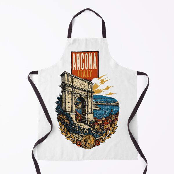 Item preview, Ancona Italy Vintage Travel Tourism designed and sold by TravelersGems.