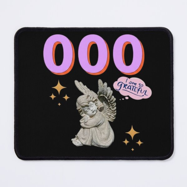 Item preview, 000 Angel Number Design | Aesthetic | Manifest | Manifestation | Grateful | Angels | Spiritual | Gratitude Journals | Pink |  tshirts, mugs, stickers, posters designed and sold by TeenLake.