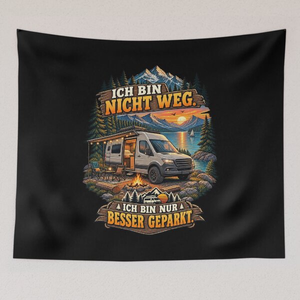 Item preview, I'm not gone – just better parked | Camper saying designed and sold by Zerberus71.