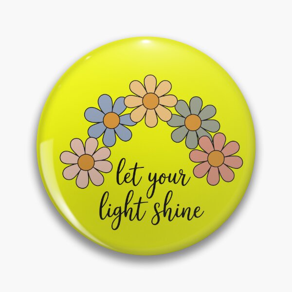 Item preview, Let Your Light Shine – Positive Inspirational Quote designed and sold by BackTWO.