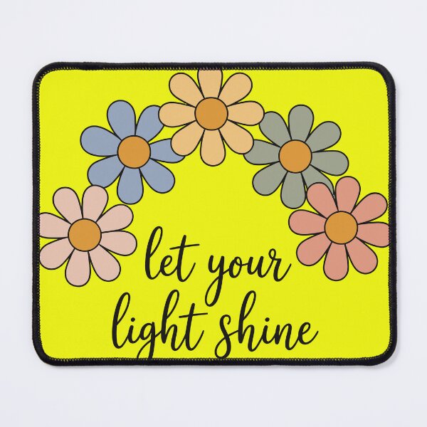 Item preview, Let Your Light Shine – Positive Inspirational Quote designed and sold by BackTWO.