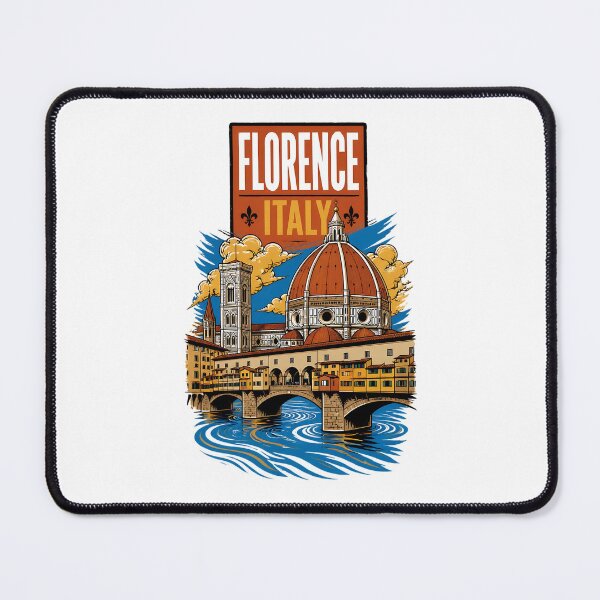 Item preview, Florence Italy Vintage Travel Tourism designed and sold by TravelersGems.
