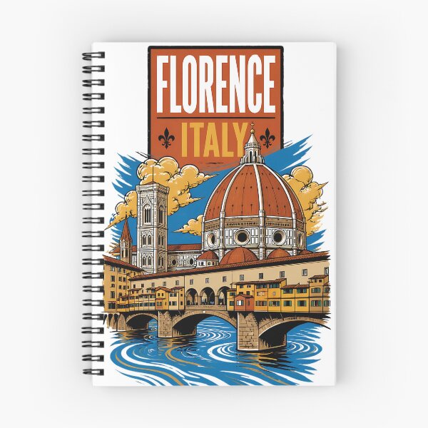 Item preview, Florence Italy Vintage Travel Tourism designed and sold by TravelersGems.
