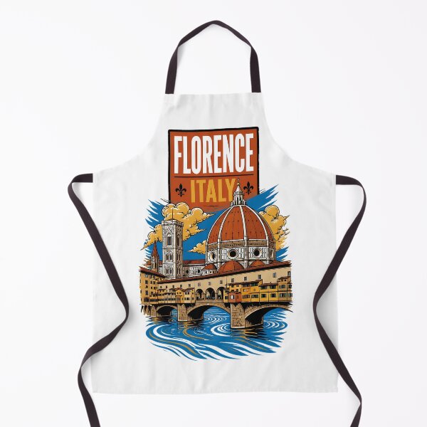Item preview, Florence Italy Vintage Travel Tourism designed and sold by TravelersGems.