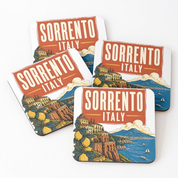 Item preview, Sorrento Italy Vintage Travel Tourism designed and sold by TravelersGems.