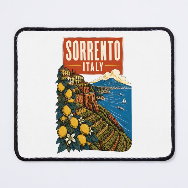 Item preview, Sorrento Italy Vintage Travel Tourism designed and sold by TravelersGems.