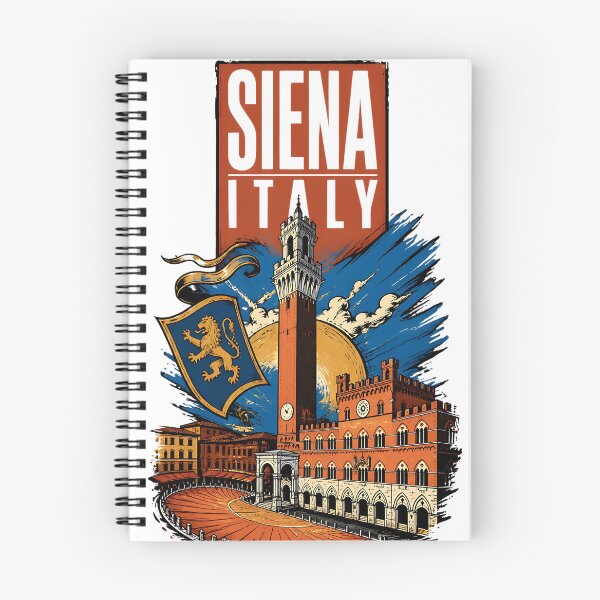 Item preview, Siena Italy Vintage Travel Tourism designed and sold by TravelersGems.