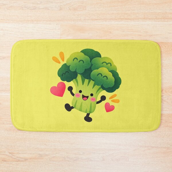 Item preview, Cute Broccoli Vegetable Lover Funny Garden Design – Kawaii Broccoli Foodie Meme designed and sold by StickyDelights.