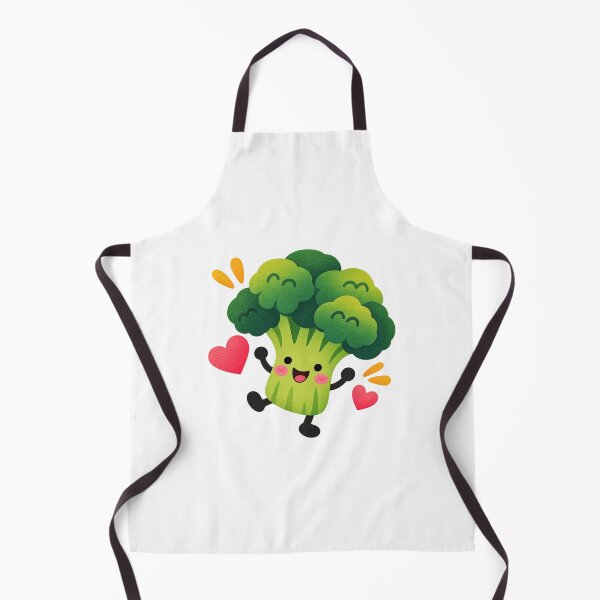 Item preview, Cute Broccoli Vegetable Lover Funny Garden Design – Kawaii Broccoli Foodie Meme designed and sold by StickyDelights.