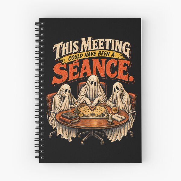 Item preview, This Meeting Could Have Been a Séance – Retro Corporate Horror Ghosts designed and sold by Anyshca.