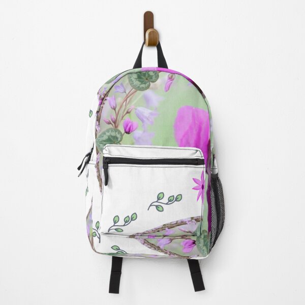 Item preview, Cyclamen flower pattern pink blossom violet designed and sold by creationsforyu.